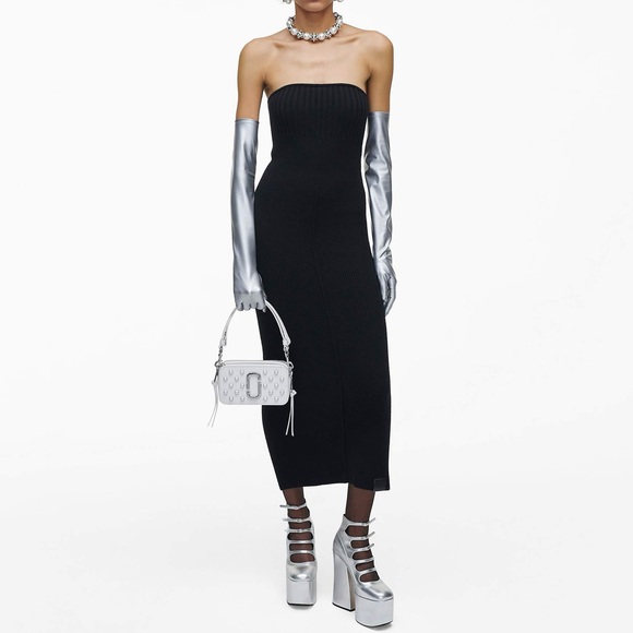 Marc Jacobs Pearl Snapshot Leather Shoulder Bag - Picture 2 of 11